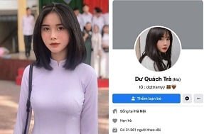 Estudante do ensino médio Quach Tra transmitiu um filme de 18+ com foda de alta qualidade